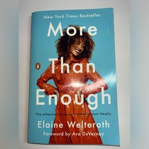 📚 book More Than Enough by Elaine Welteroth (Paperback)